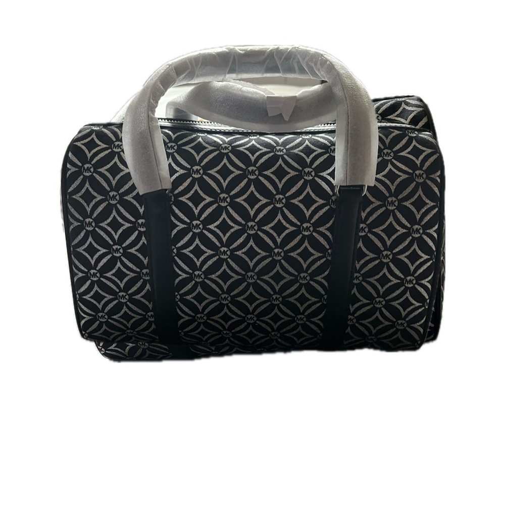 NWT Michael Kors Black and Silver Women's Bag and Wallet - Picture 2 of 6